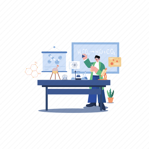 Courses, teaching, training, student, learning, online, education illustration - Download on Iconfinder