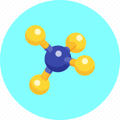 Molecule, atom, chemical, dna, genetics, science, structure icon - Download on Iconfinder