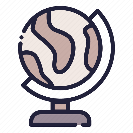 Globe, education, learning, study, knowledge, science, university icon - Download on Iconfinder