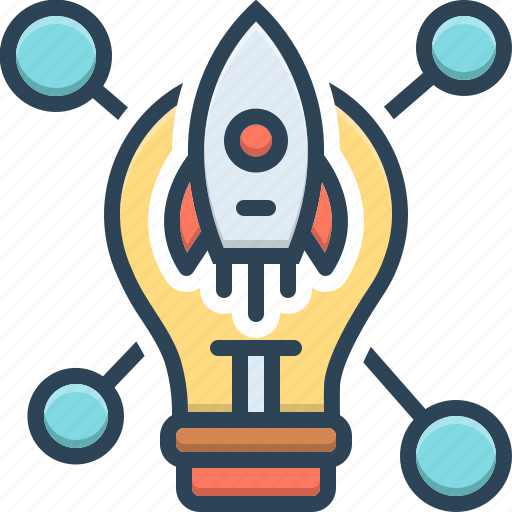 Science, innovation, creativity, beginning, launch, rocket, science innovation icon - Download on Iconfinder