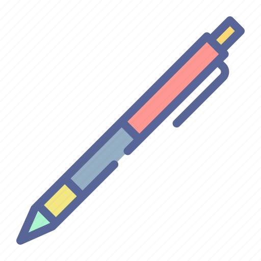 Writing, mechanical, stationery, pen, ballpoint, write, pencil icon - Download on Iconfinder