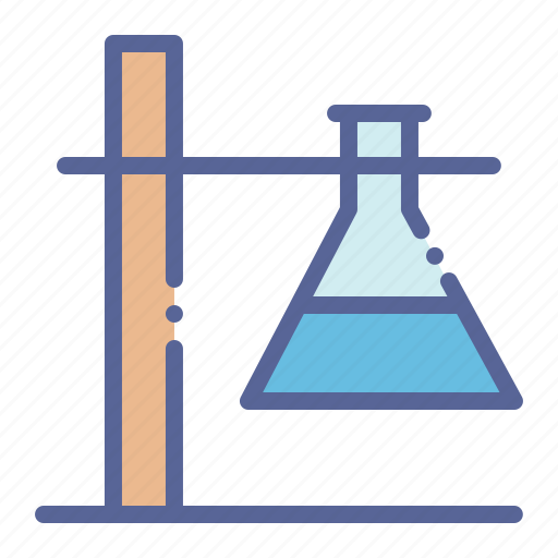 Beaker, experiment, erlenmeyer, laboratory, chemistry, research, flask icon - Download on Iconfinder