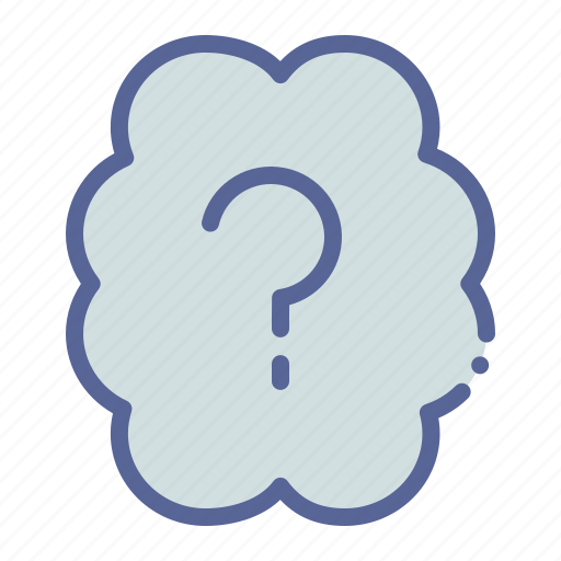 Question, brain, help, think, wonder, knowledge icon - Download on Iconfinder