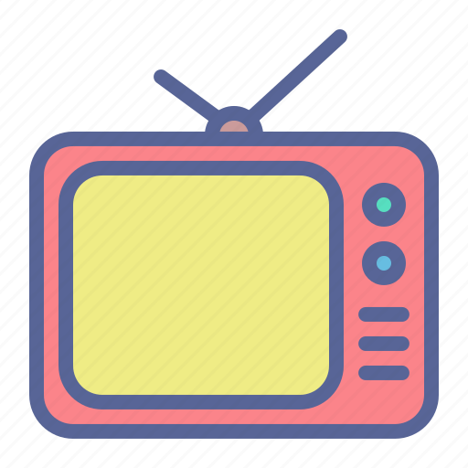 Television, tv, recreation, entertainment, idiotbox icon - Download on Iconfinder
