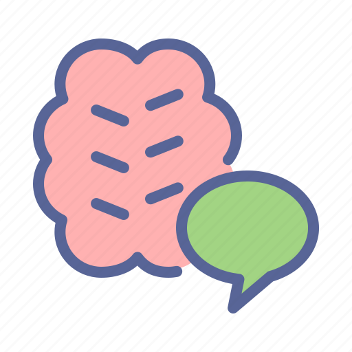 Chat, think, brainstorm, brainstorming, knowledge, brain, discussion icon - Download on Iconfinder
