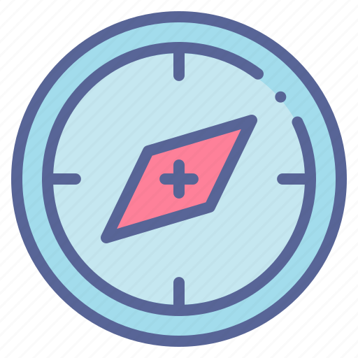 Nautical, direction, pin, navigation, compass icon - Download on Iconfinder