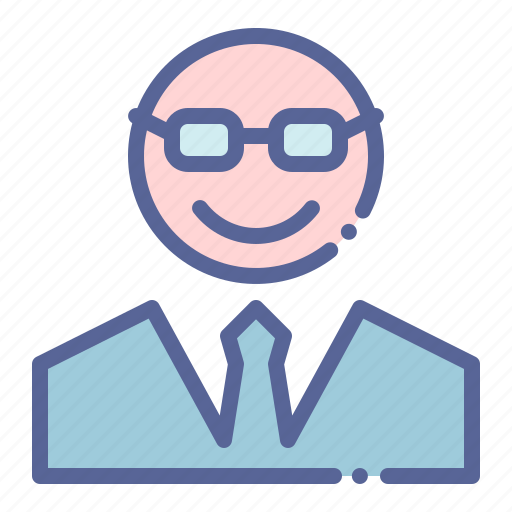 Teacher, professor, boss, manager, principal icon - Download on Iconfinder