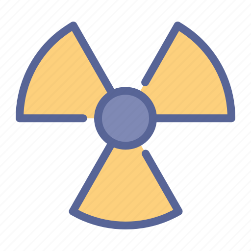 Caution, nuclear, radioactive, hazard, radiation icon - Download on Iconfinder