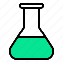 beaker, laboratory, chemical, flask, science