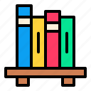 book, shelf, book shelf, library, knowledge, read
