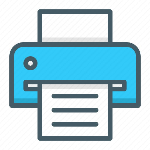 Page, paper, print, printer icon - Download on Iconfinder