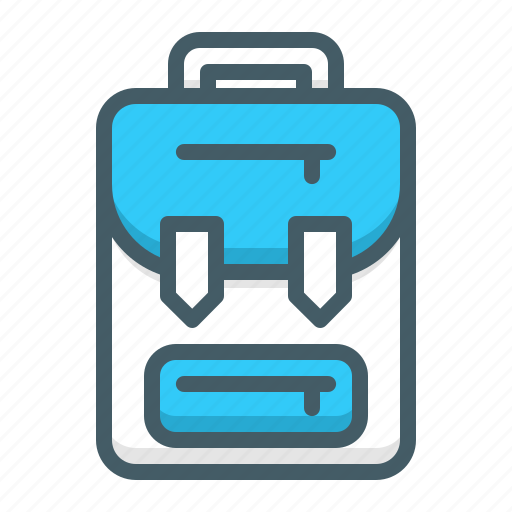 Bag, bagpack, briefcase, school bag icon - Download on Iconfinder