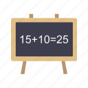 black board, calculation, mathematics