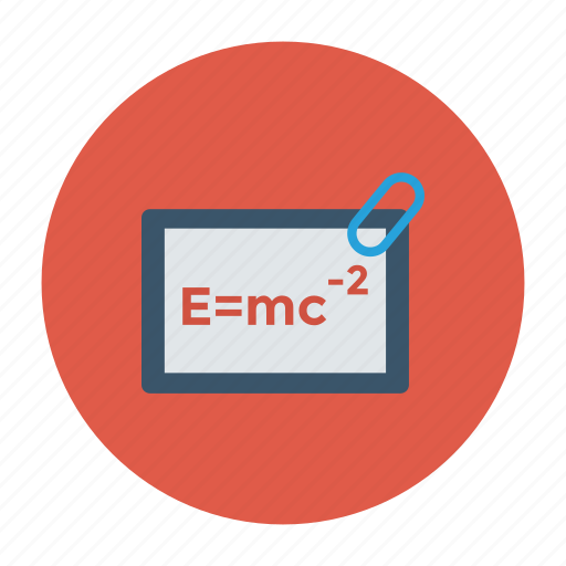 Board, emc, emc2, formula, physics, science icon - Download on Iconfinder