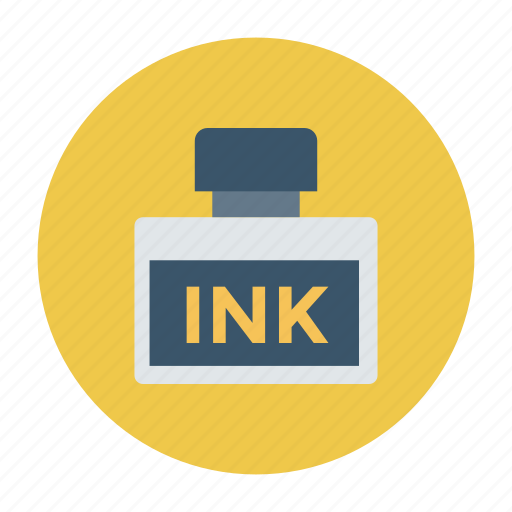 Education, ink, inkbottle, inkpot, inkwell, school, write icon - Download on Iconfinder