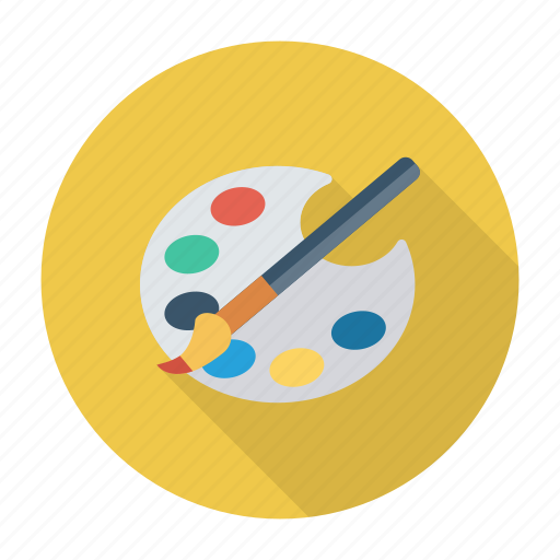 Art, brush, color, paint, painting, palette, tools icon - Download on Iconfinder