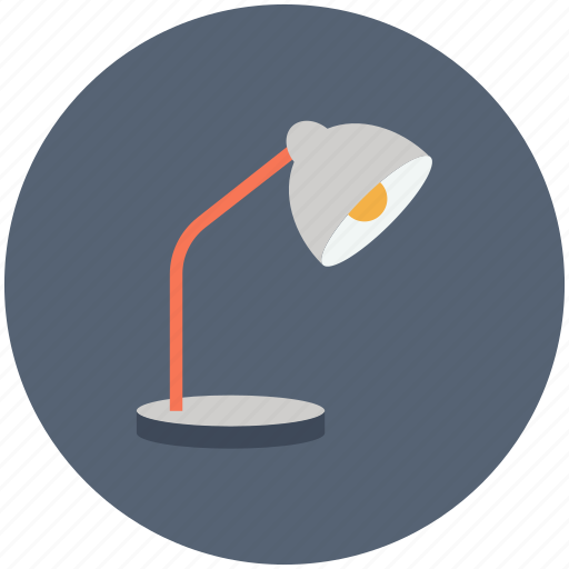 Desk lamp, desk light, lamp, lamp light, table lamp icon icon - Download on Iconfinder