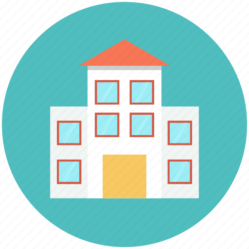 Building, college, college building, education, school, school building, structure icon icon - Download on Iconfinder