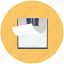 notepad, paper, write icon 