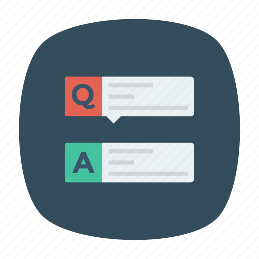 Answer, comment, communication, faq, help, question, thinking icon - Download on Iconfinder