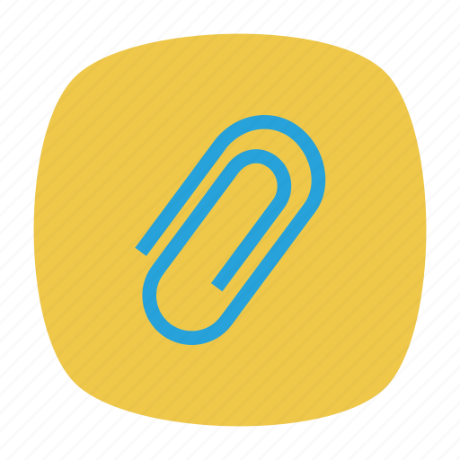 Attach, clip, file, paper, staple icon - Download on Iconfinder