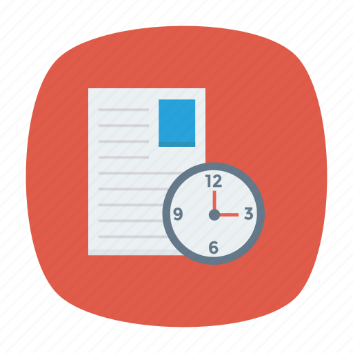 Invoice, news, note, page, time, timeline, words icon - Download on Iconfinder