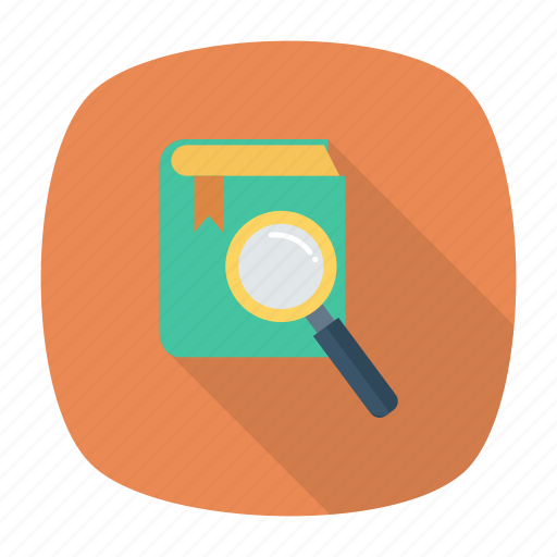 Book, education, knowledge, magnify, magnifying, notebook, search icon - Download on Iconfinder