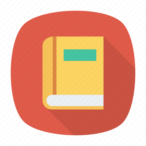 Book, education, journal, library, office, stationary, student icon - Download on Iconfinder