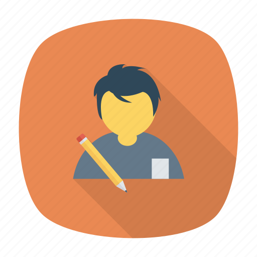 Book, education, homework, male, page, student, study icon - Download on Iconfinder