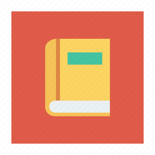 Book, education, journal, library, office, stationary, student icon - Download on Iconfinder