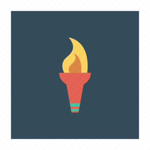 Camping, fire, hot, light, sports, tablelamp, torch icon - Download on Iconfinder