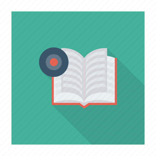 Books, disk, notebook, openbook, reading, study, textbook icon - Download on Iconfinder