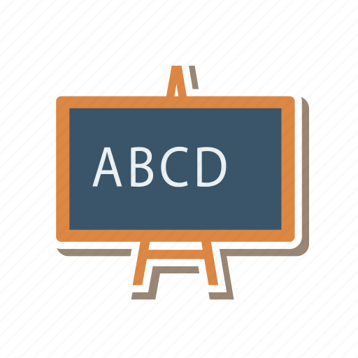 Blackboard, board, business, chalkboard, presentation, schoolboard, whiteboard icon - Download on Iconfinder
