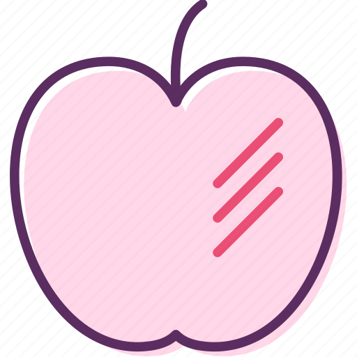 Apple, apple fruit, edible fruit, fruit, fuji, pome icon - Download on Iconfinder