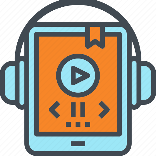Audio, book, listen, mobile, music, tablet icon - Download on Iconfinder