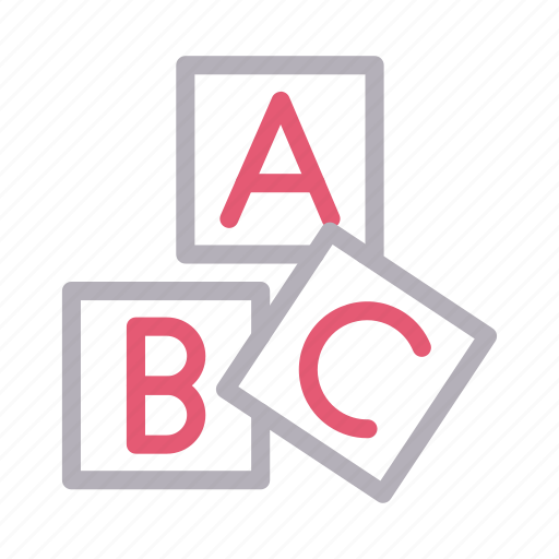 Abc, blocks, education, learning, studying icon - Download on Iconfinder