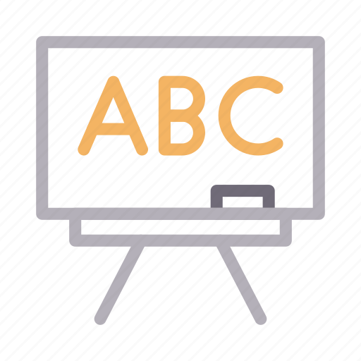 Abc, board, education, presentation, teaching icon - Download on Iconfinder