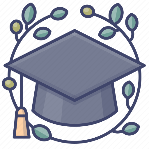 Cap, degree, graduate, graduation icon - Download on Iconfinder