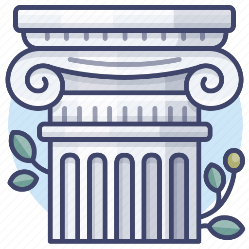 Architecture, column, greek, pillar icon - Download on Iconfinder