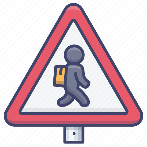 Kids, road, school, sign icon - Download on Iconfinder