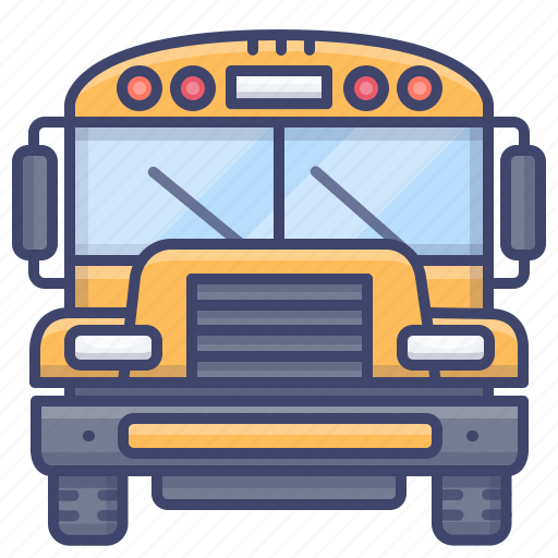 School, bus, transport, vehilcle icon - Download on Iconfinder