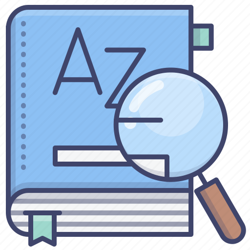 Dictionary, english, language, linguistic icon - Download on Iconfinder