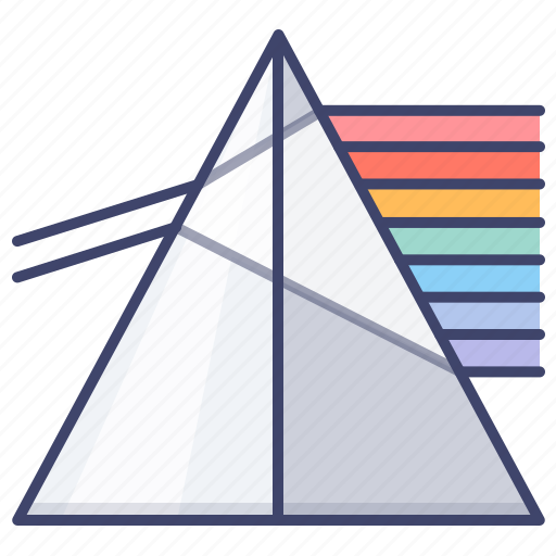 Dispersion, education, physics, spectrum icon - Download on Iconfinder