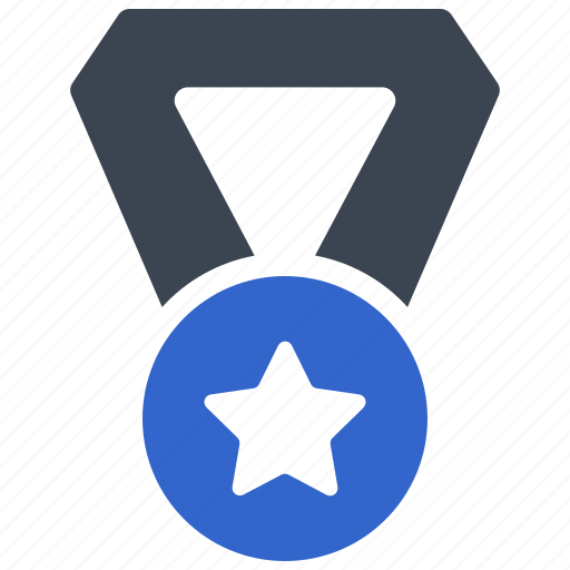 Achievement, medal, winner, ribbon, award, place icon - Download on Iconfinder