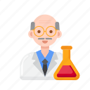 chemist, male, job, profession