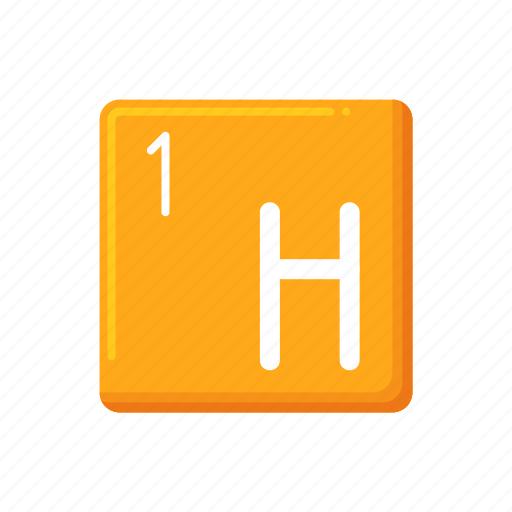 Hydrogen, h, chemistry, science icon - Download on Iconfinder