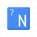 nitrogen, n, periodic, table