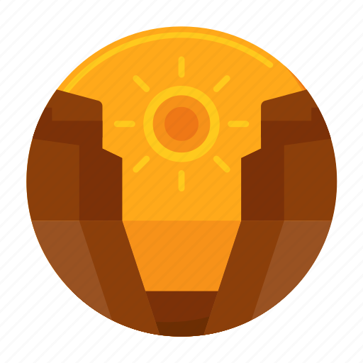 Canyon, nature, ecology, landscape icon - Download on Iconfinder