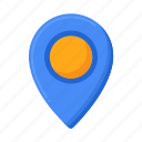location, pin, map, navigation