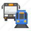 transportation, vehicle, train, bus 